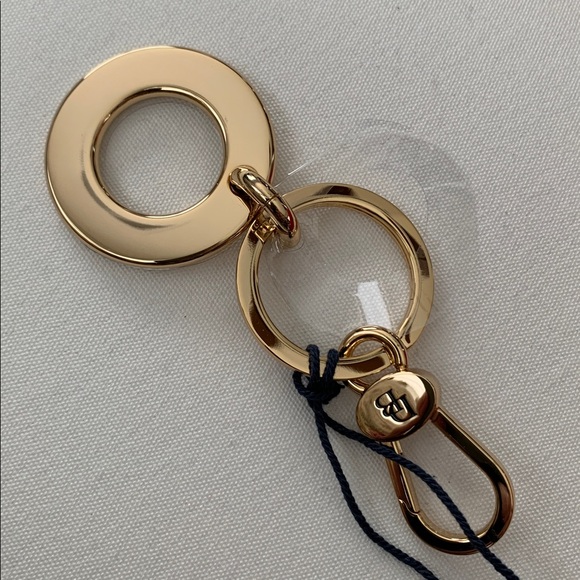 NWT - Dooney & Bourke Luxurious Gold Ring Keyfob - Picture 4 of 5